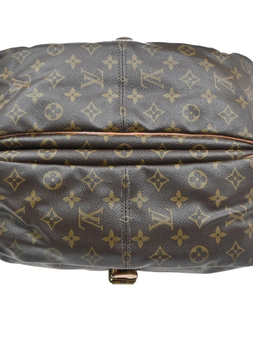 LOUIS VUITTON Saumur 35 Shoulder Bag Monogram Leather BN France M42254 84YJ110 - Picture 6 of 16